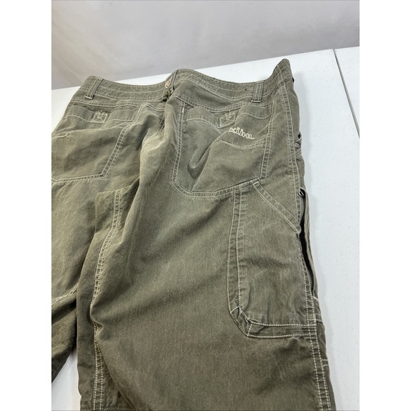 Kuhl Renegade Men's Olive Green Utility Cargo Hiking Trail Shorts Size 36 - Picture 6 of 16